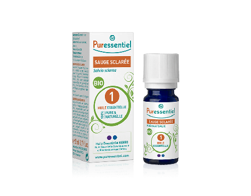 Image PURESSENTIEL HUILE ESSENTIELLE BIO SAUGE SCLAREE 5ML