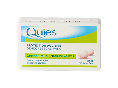 Image QUIES PROTECTION AUDITIVE CIRE BOITE DE 8 PAIRES 
